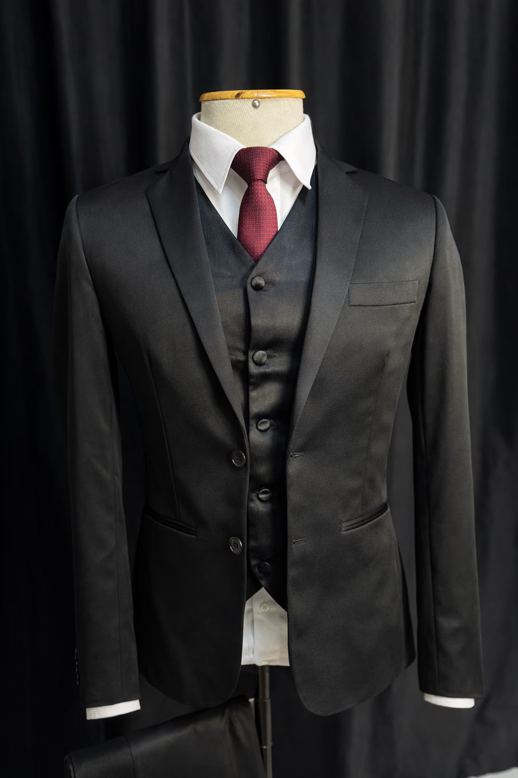 Traje Slim Preto Dior
