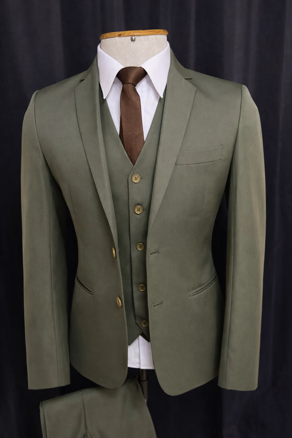 Traje Slim Verde Terrário