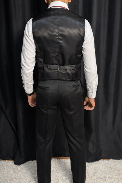 Calça & Colete - Preto Dior