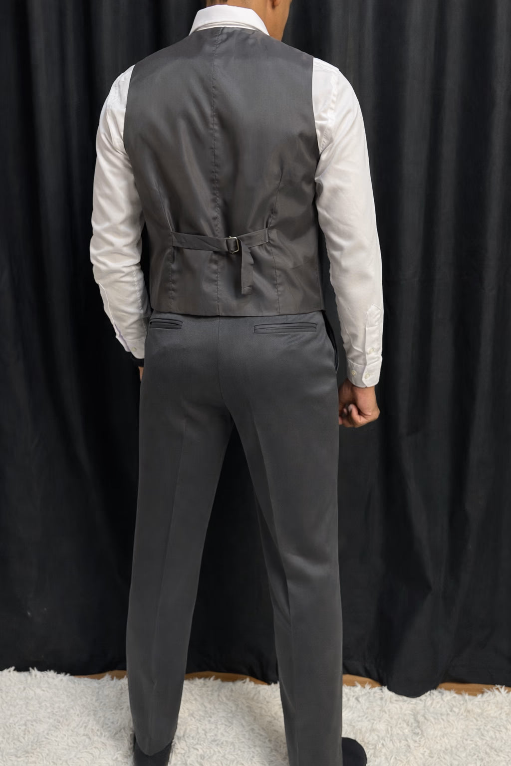 Calça & Colete - Grafite Dior