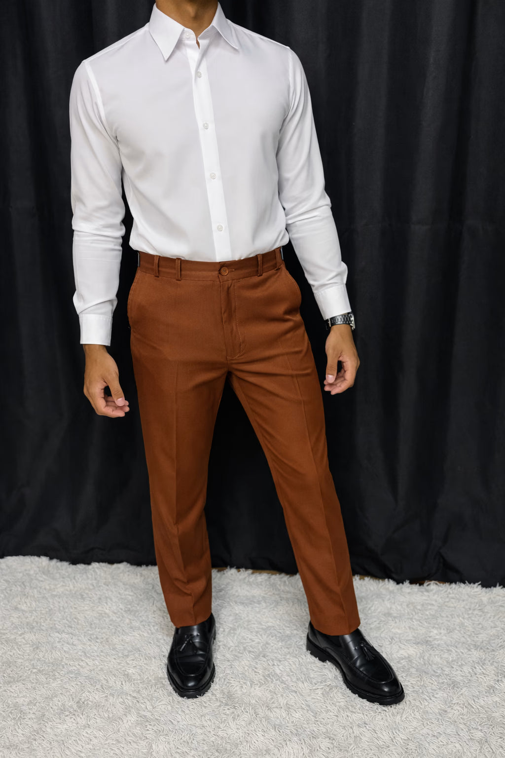 Calça & Colete - Terra Cota