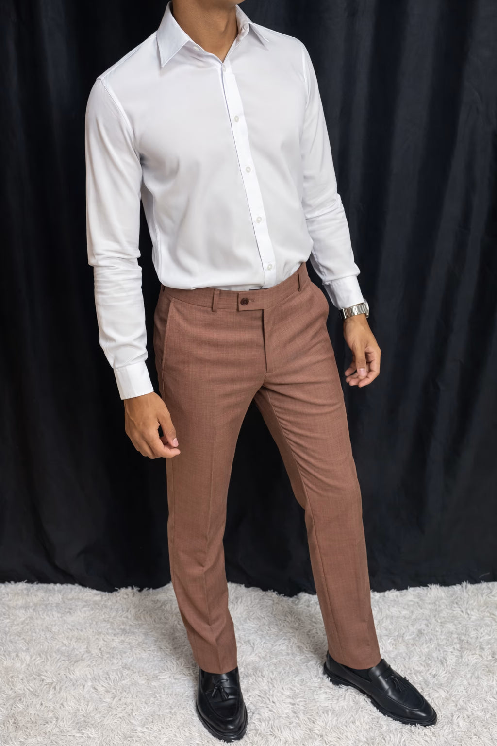 Calça & Colete - Mocha