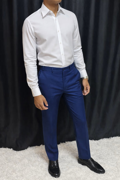 Calça & Colete - Azul Zara