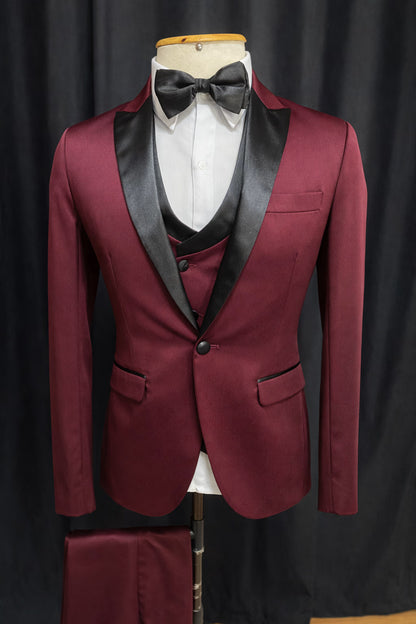 Traje Slim Marsala