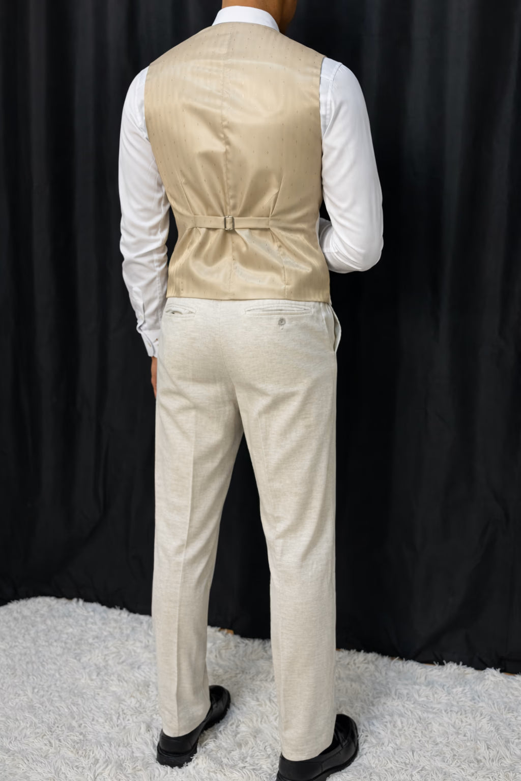 Calça & Colete - Linho Mescla