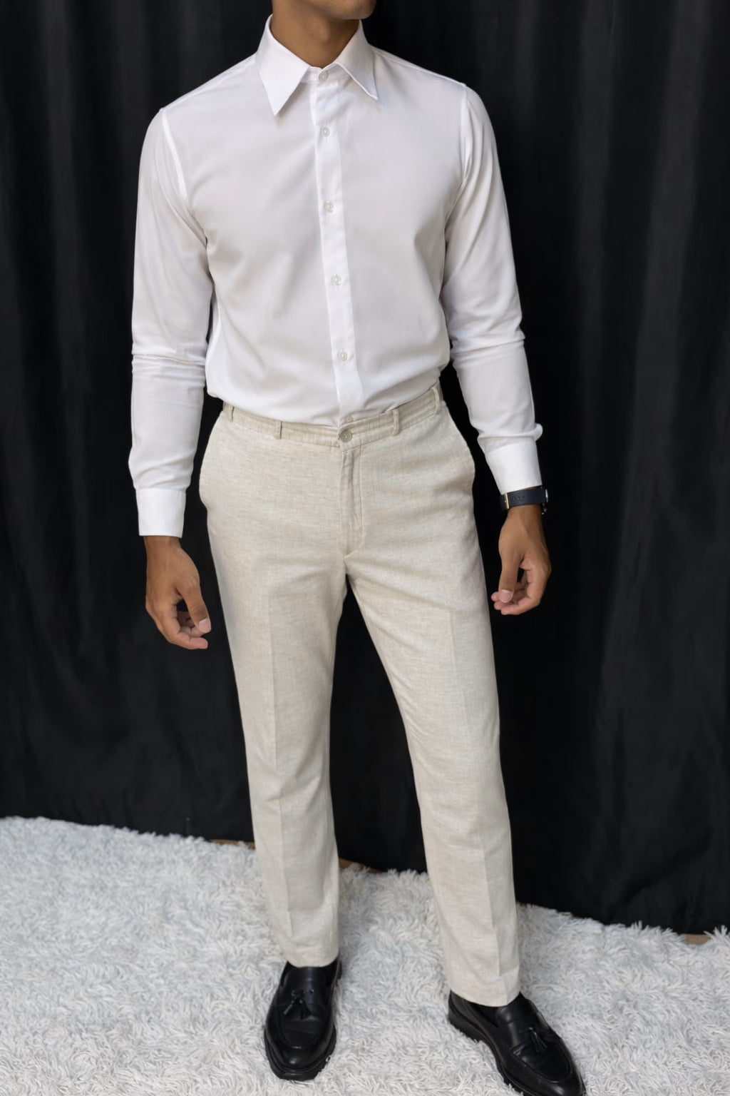 Calça & Colete - Linho Mescla