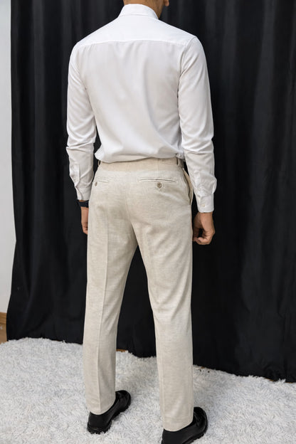 Calça & Colete - Linho Mescla