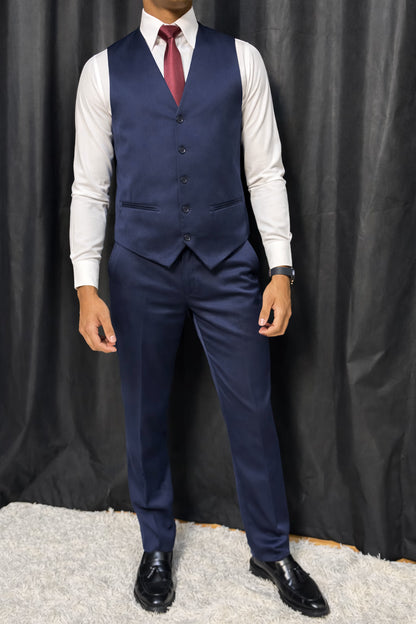 Traje Slim Azul Marinho Dior