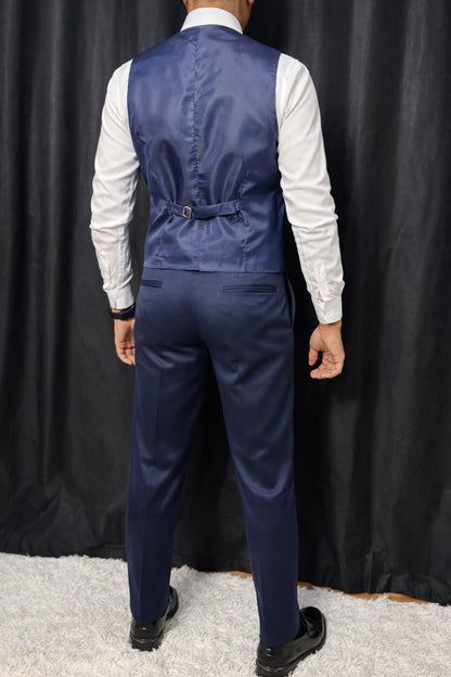 Calça & Colete - Azul Marinho Dior