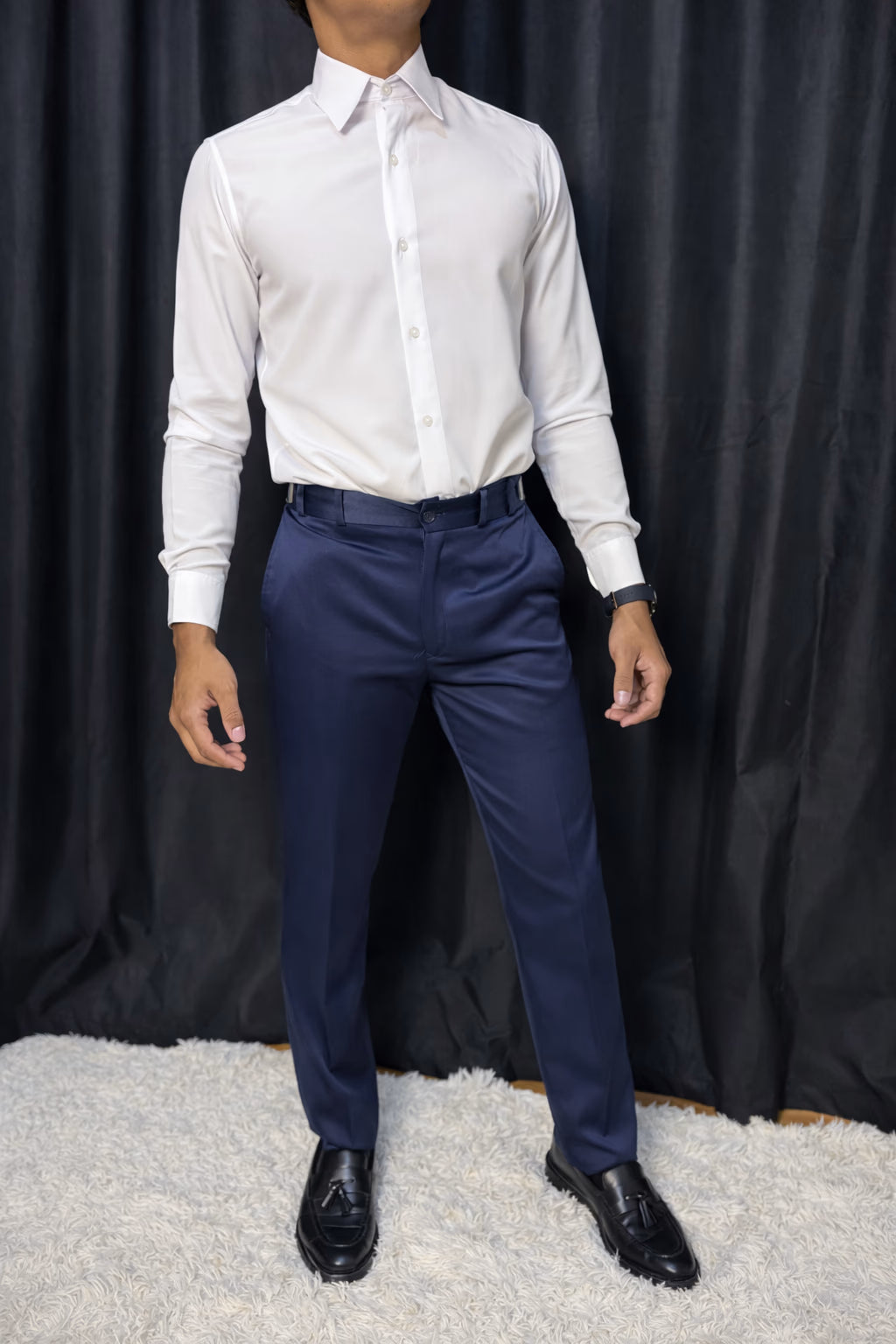 Calça & Colete - Azul Marinho Dior