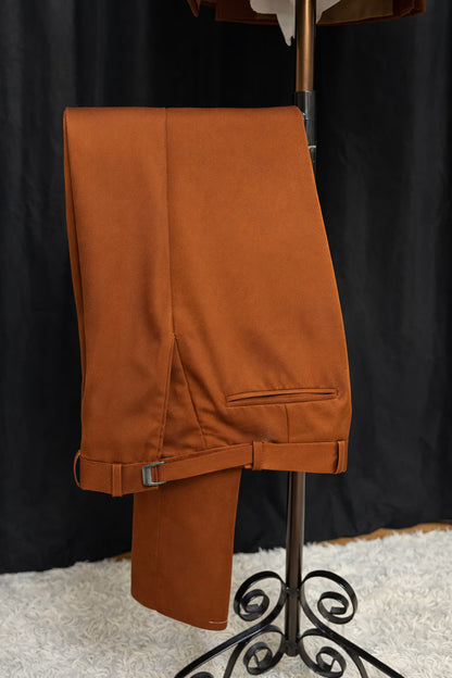 Traje Slim Terra Cota