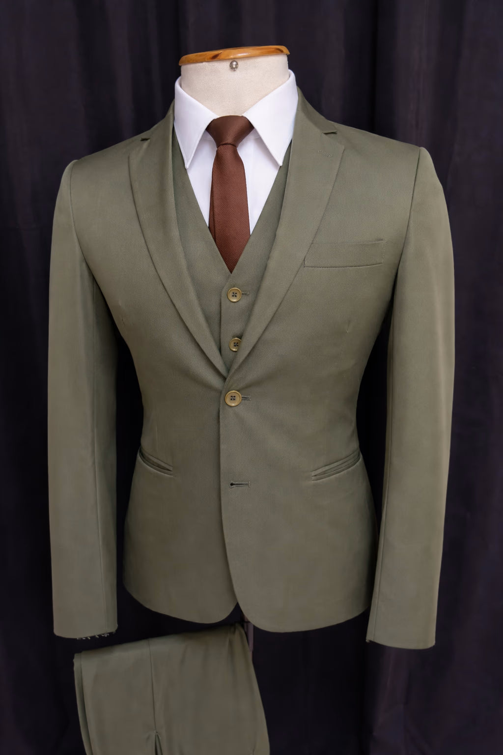 Traje Slim Verde Terrário