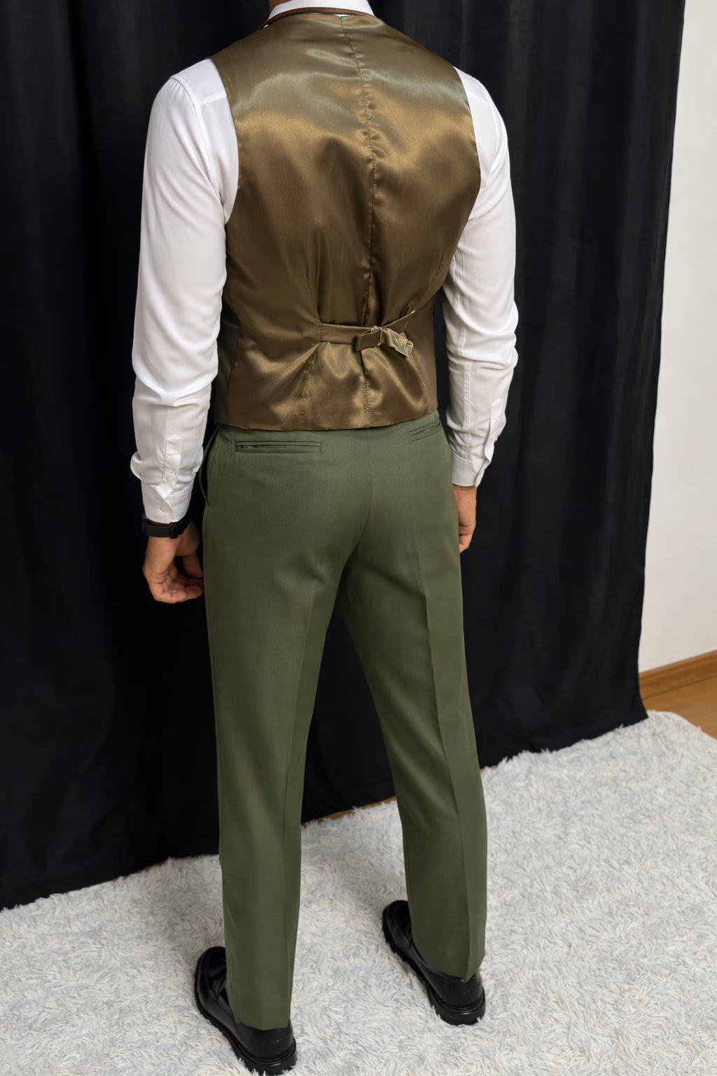 Calça & Colete - Verde Terrário