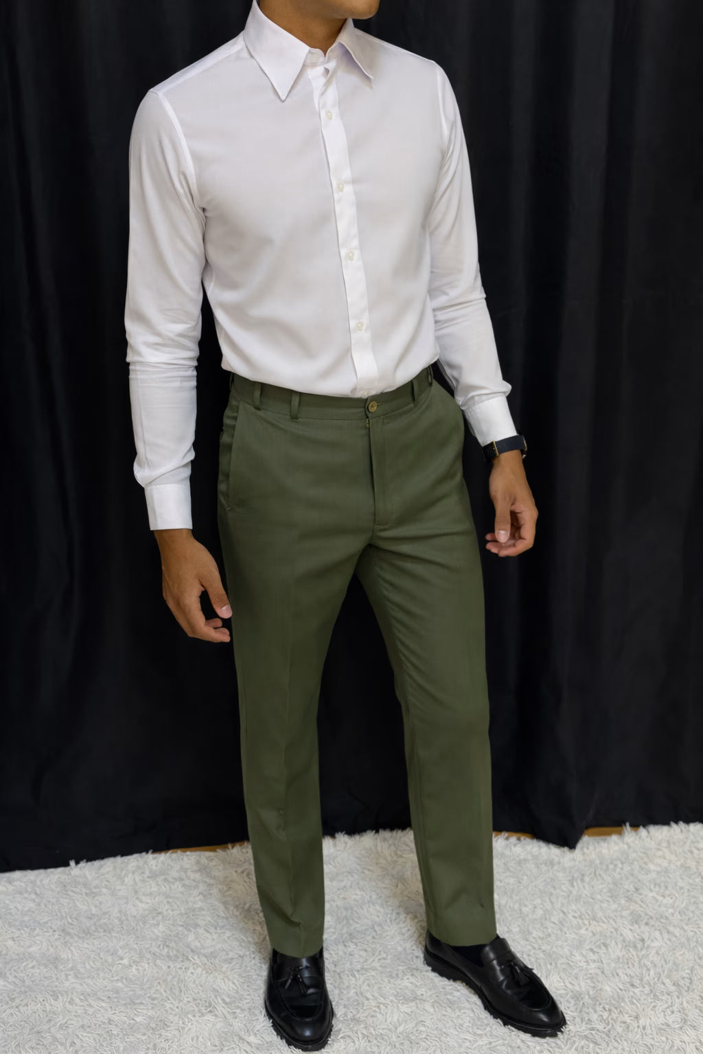 Calça & Colete - Verde Terrário