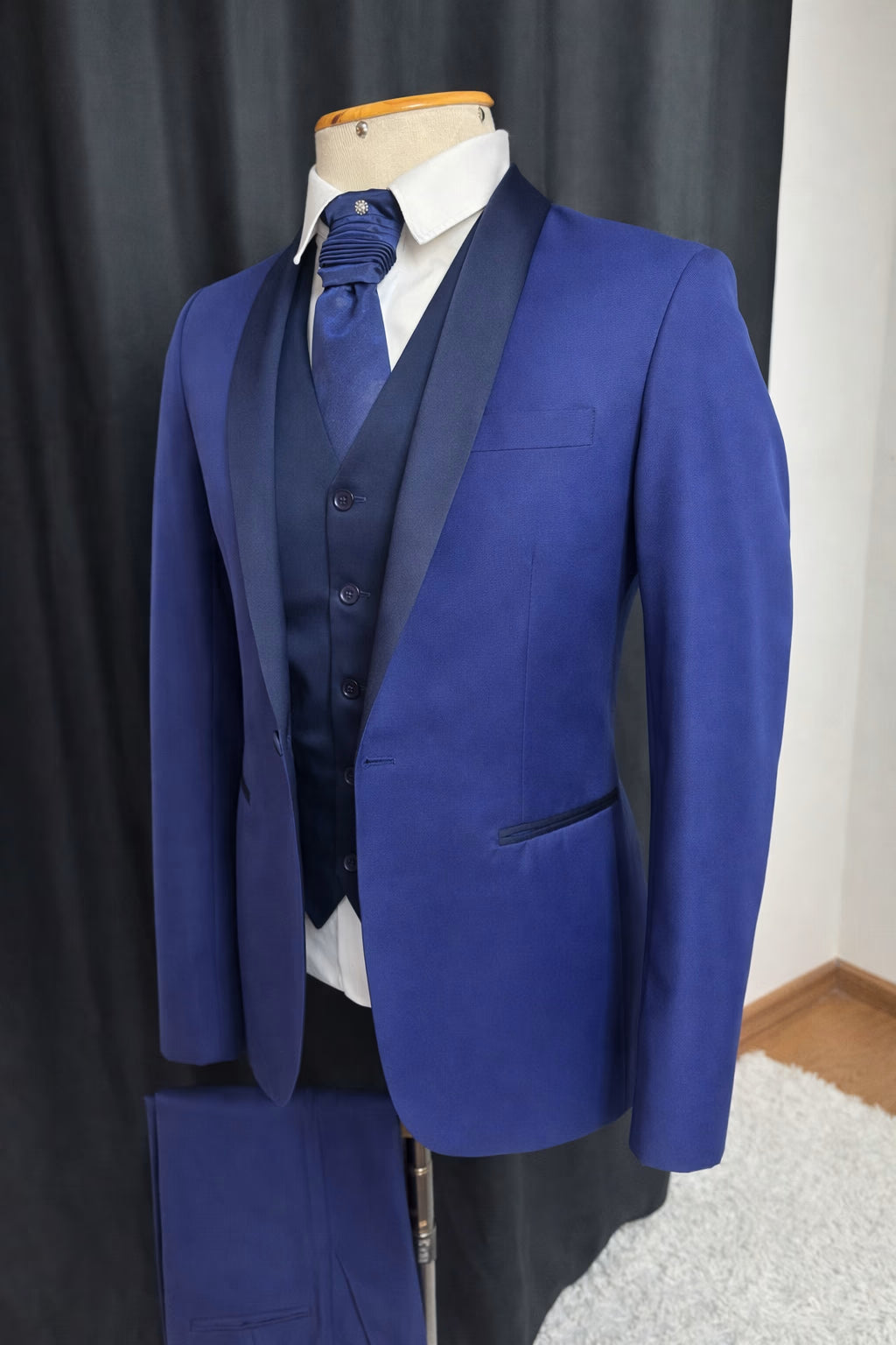 Traje Summer Azul Carbono