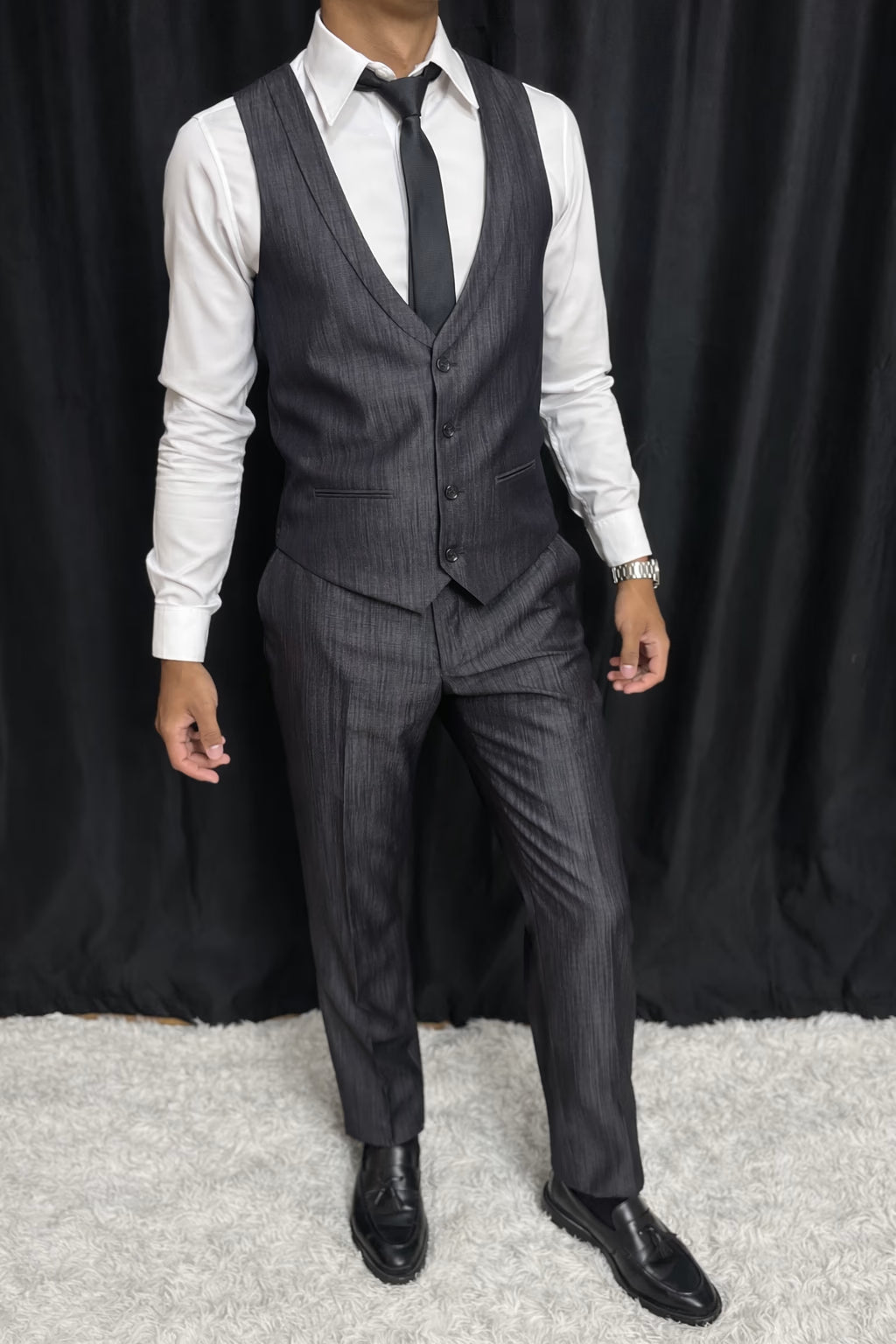 Calça & Colete - Turkey Titanium