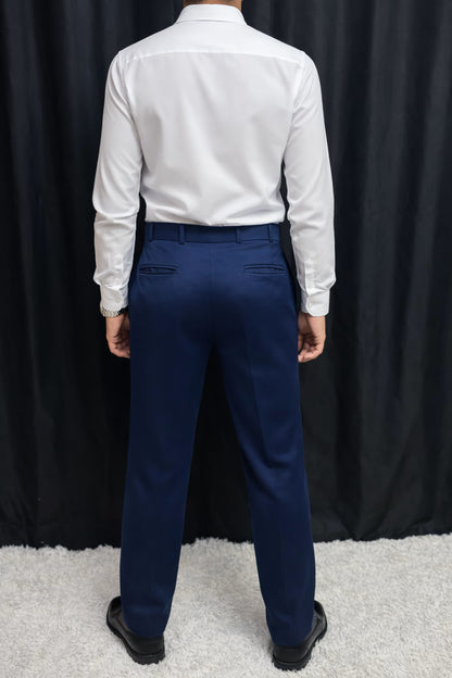 Calça & Colete - Lápis Blue