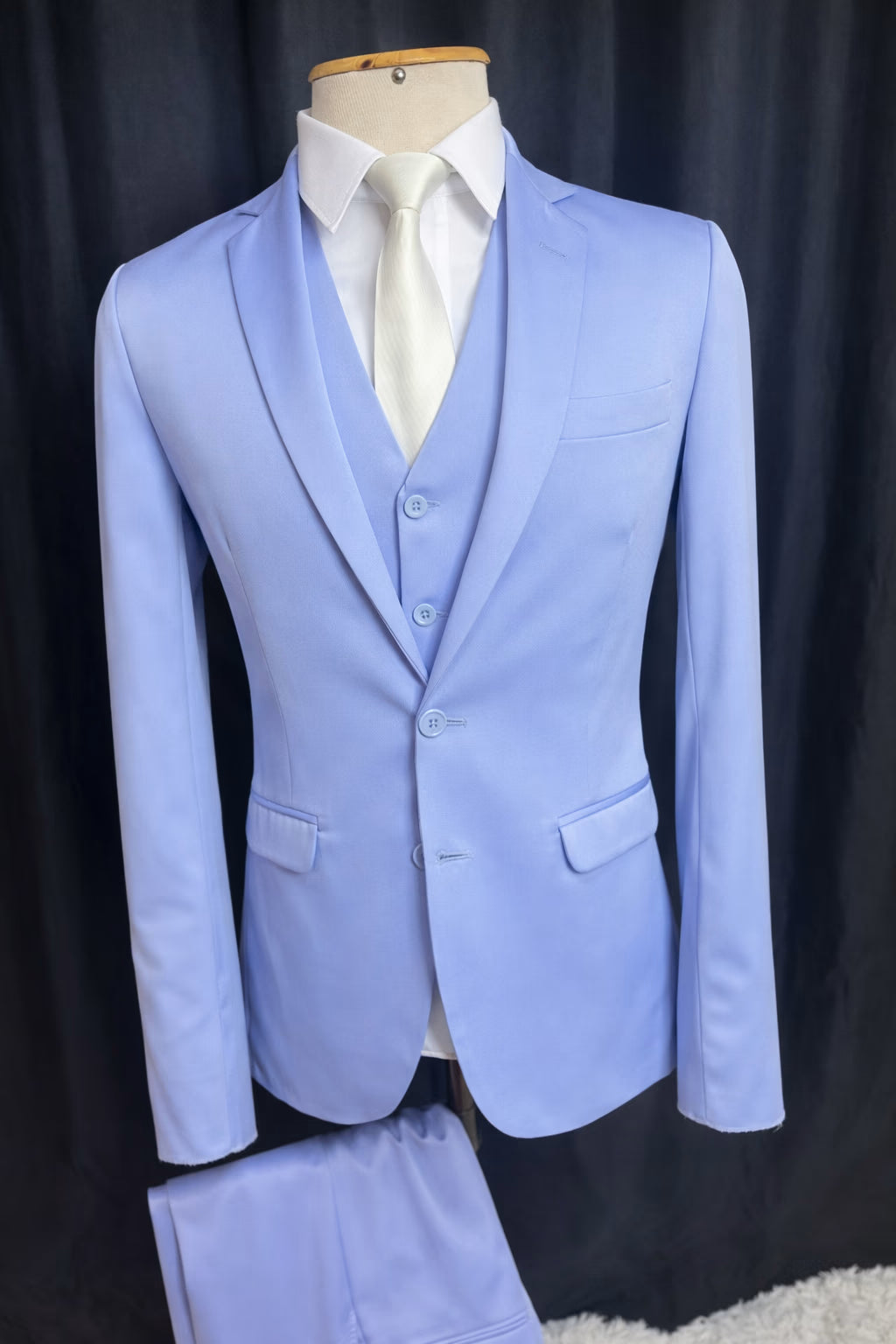 Traje Slim Azul Serenity