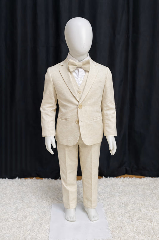 Traje Infantil Linho Mescla