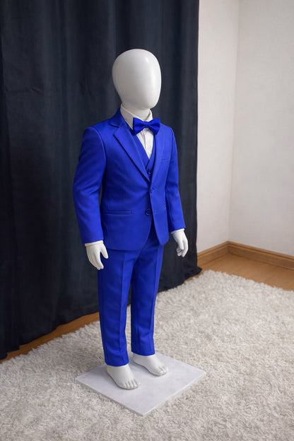 Traje Infantil Azul Royal
