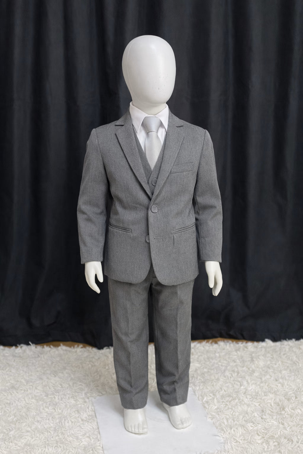 Traje Infantil PV Grafite