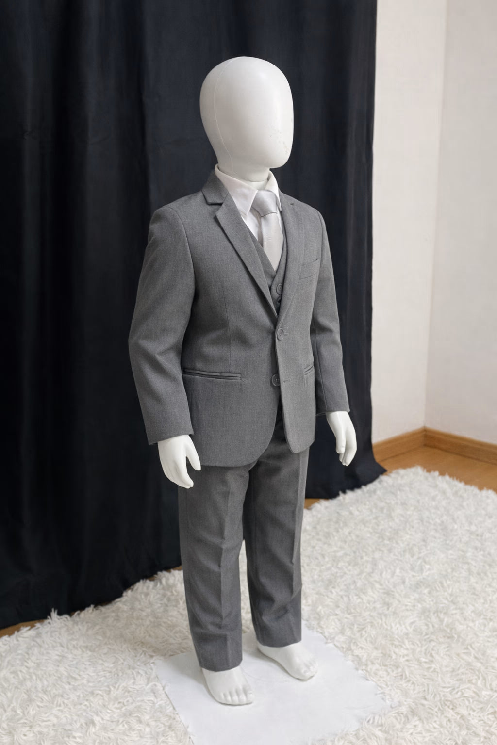 Traje Infantil PV Grafite