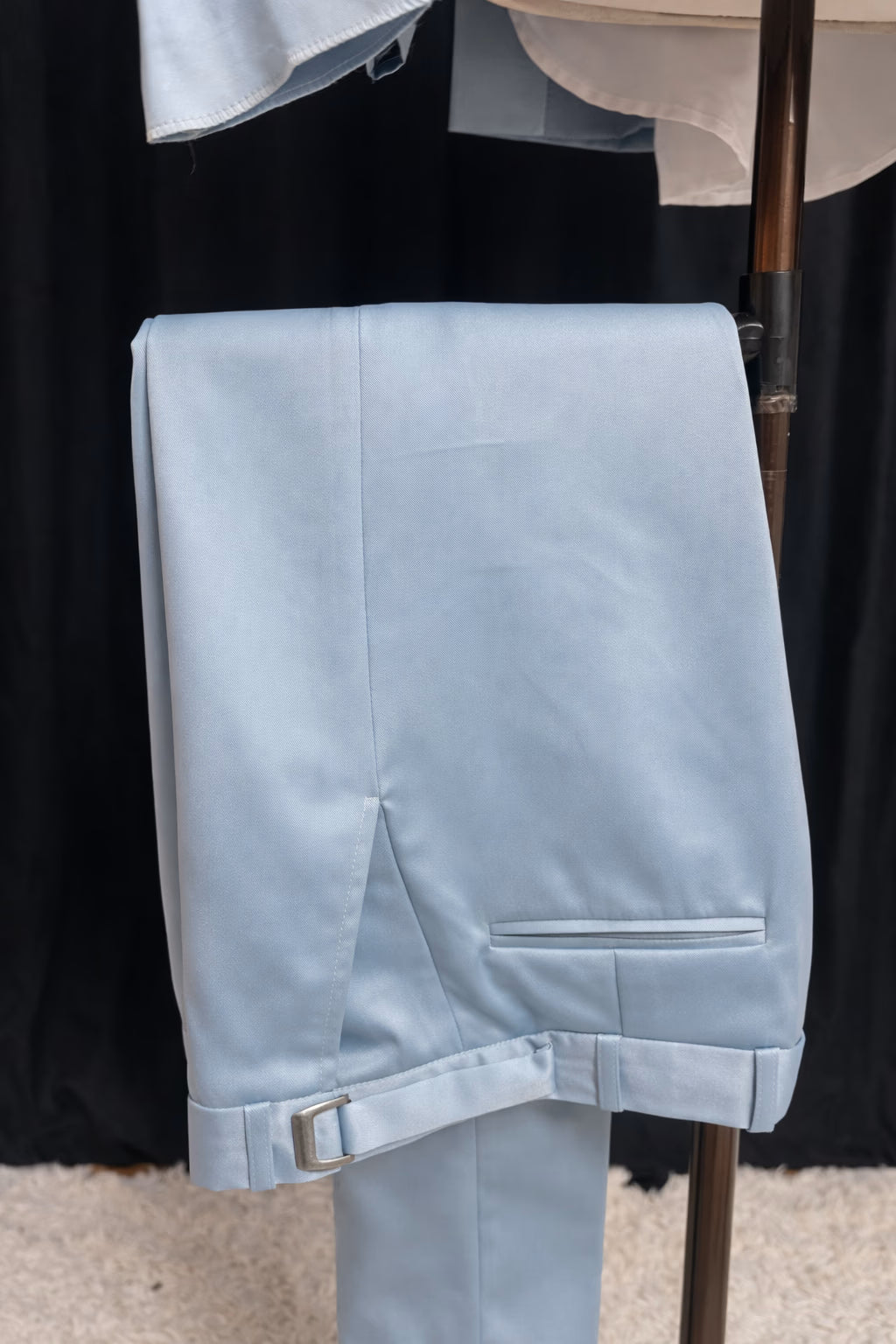 Traje Slim Azul Bebê